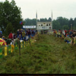 Upploppet med måltribun