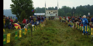 Upploppet med måltribun