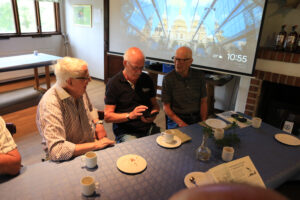 Fr.v Börje Moberg, Sven Allan Carlsson, Bengt Korhonen